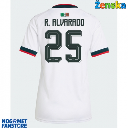 Meksiko Roberto Alvarado #25 Gostujuci Dres za Ženska SP 2026 Kratak Rukav